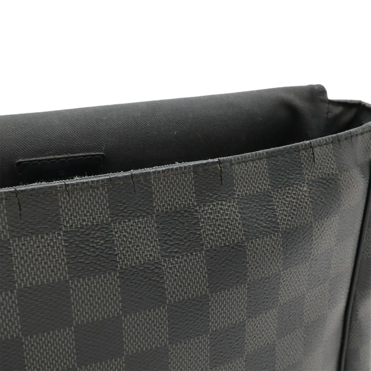 Louis Vuitton Damier Graphite N41457 Shoulder Bag Check Black / Gray #BLB2313