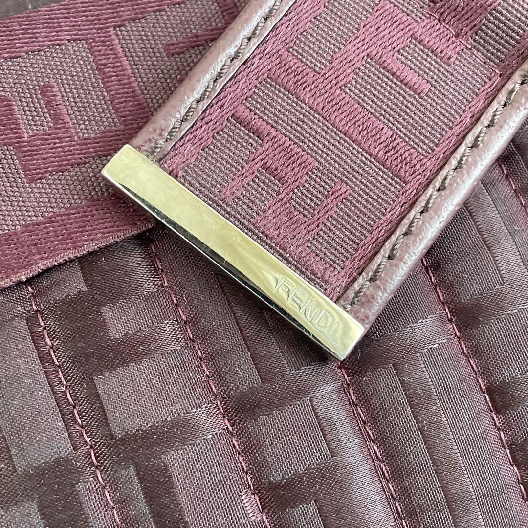 FENDI Handbag Shoulder Bag Mamma Bucket Zucca Pattern y2k