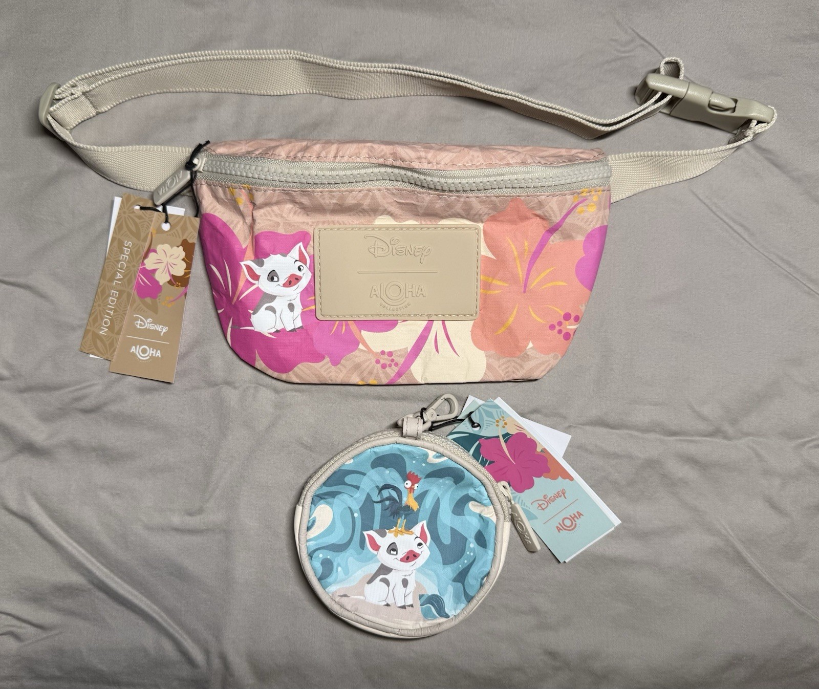 Aloha Collection x Disney Moana Mini Hip Pack & Cutie Coin Purse Set SOLD OUT