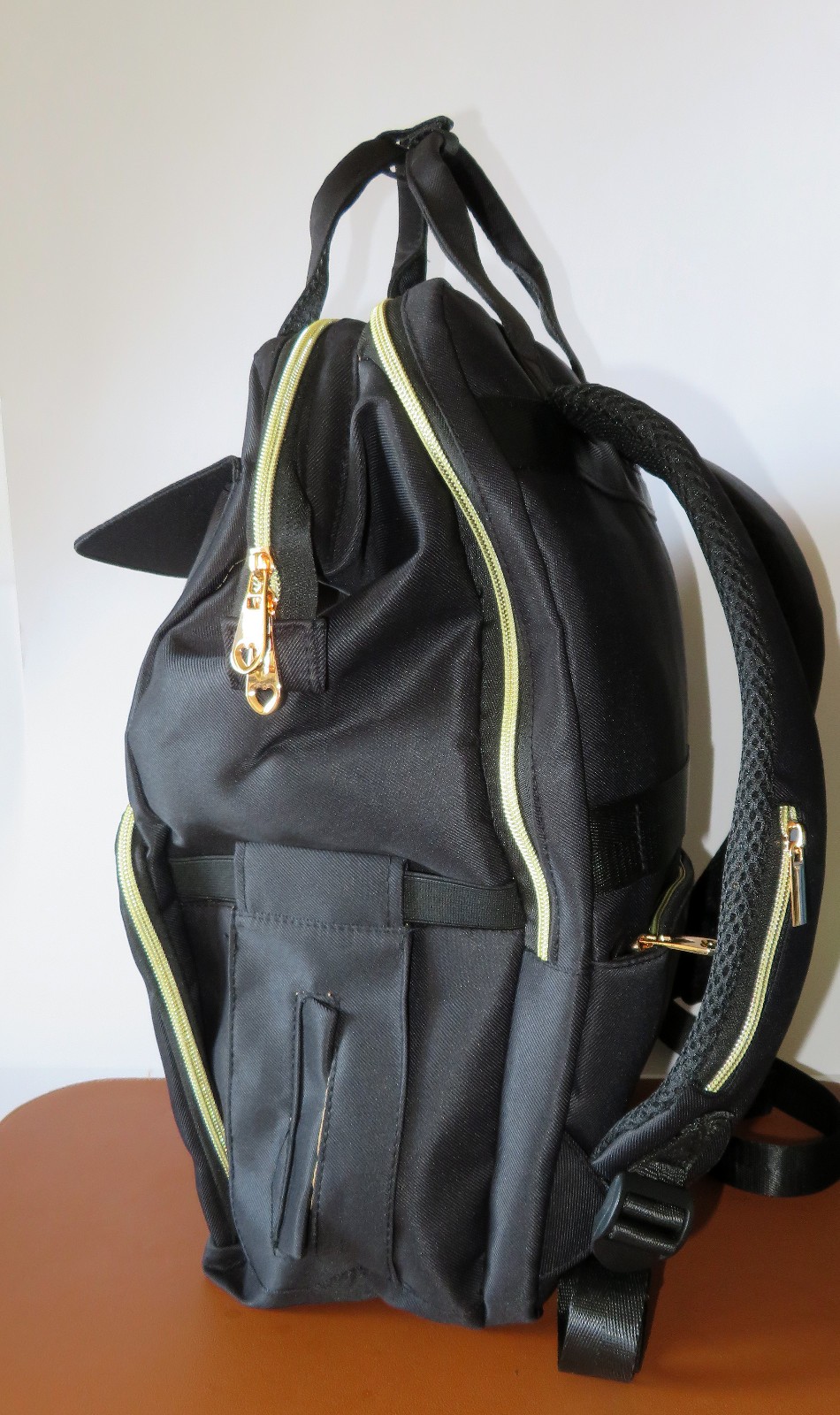 PACKUUMBAG Black Backpack