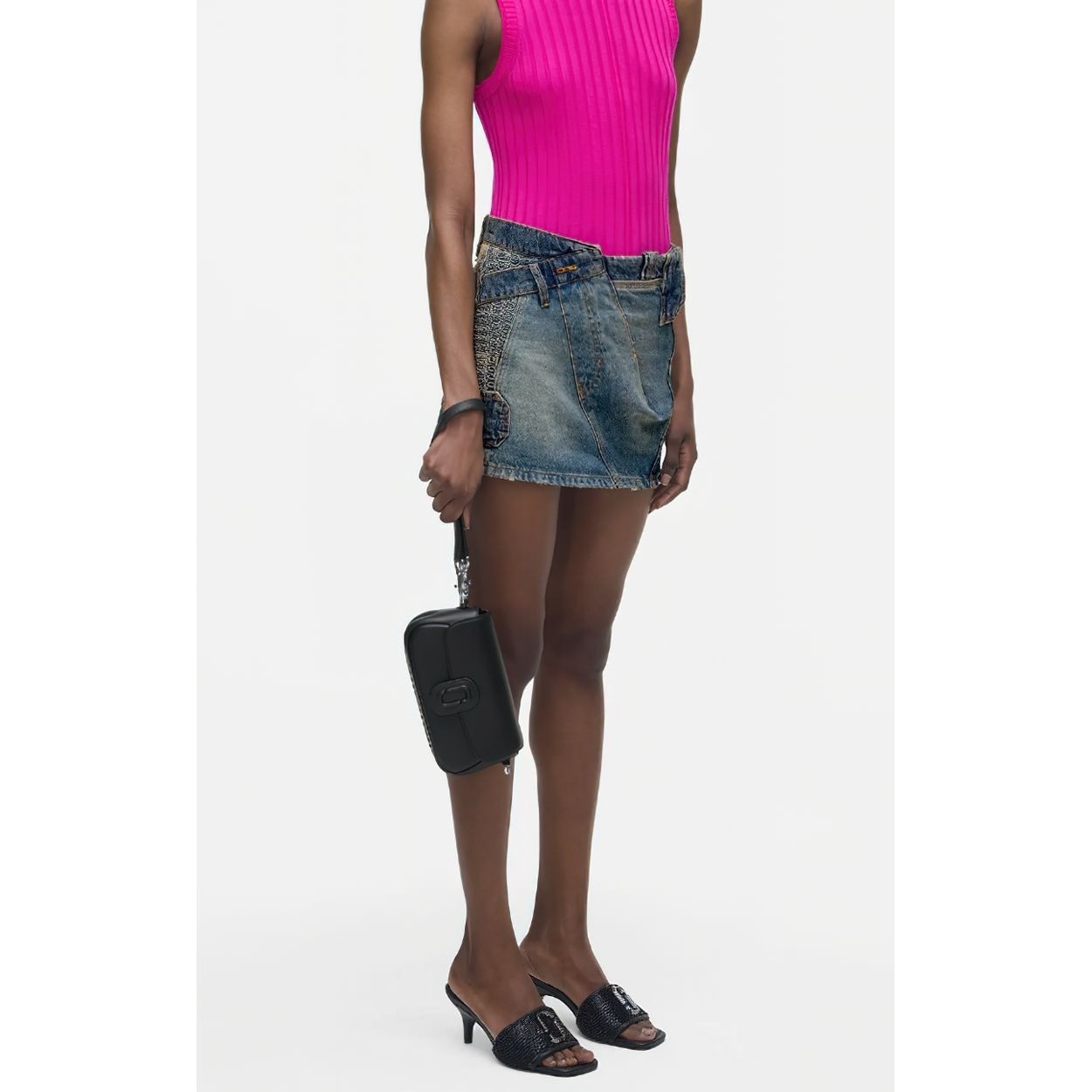 Marc Jacobs The Clover Shoulder Bag Black