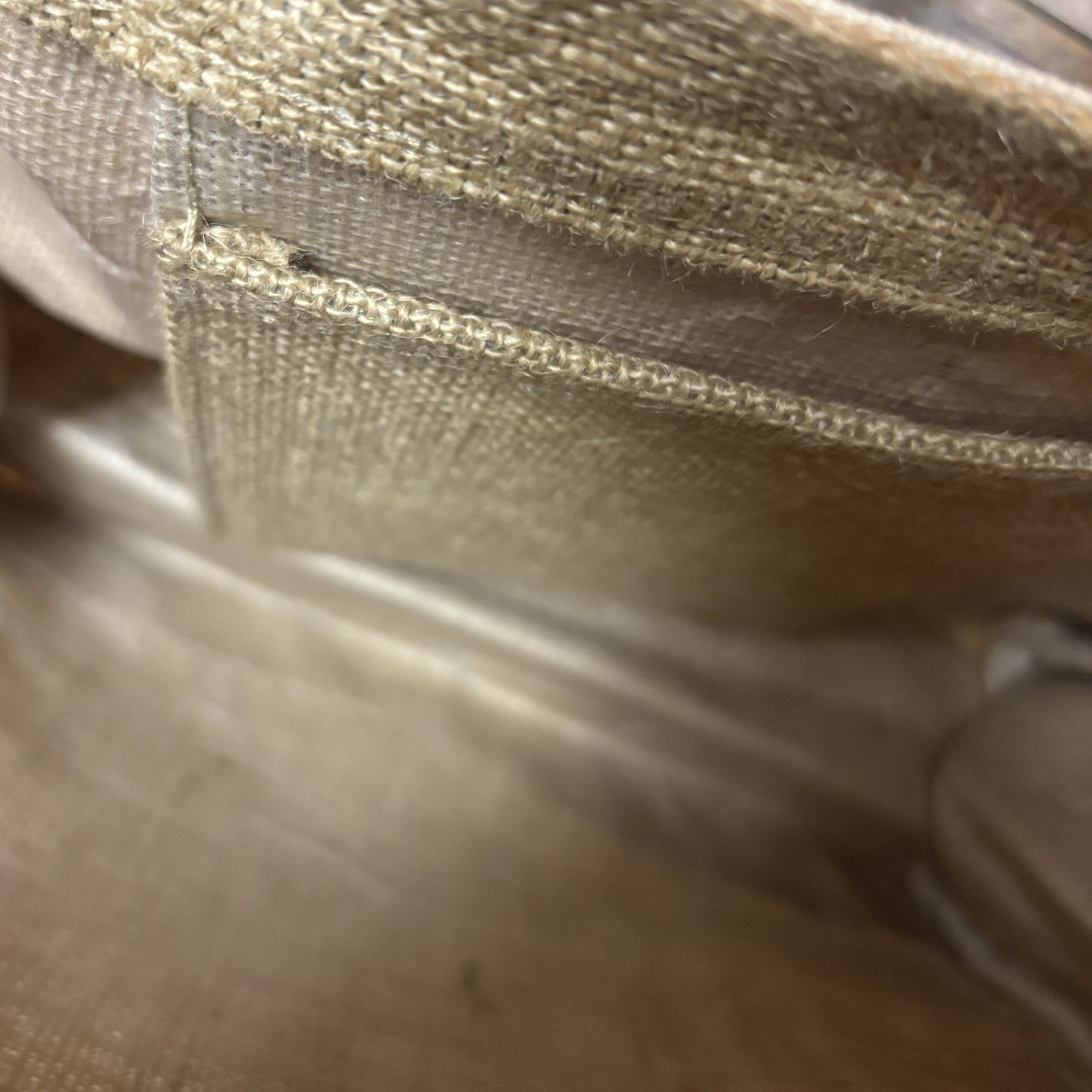 Shorebags Jute Cotton Lined Mini Preppy Coastal Beach Resort Market Tote Bag