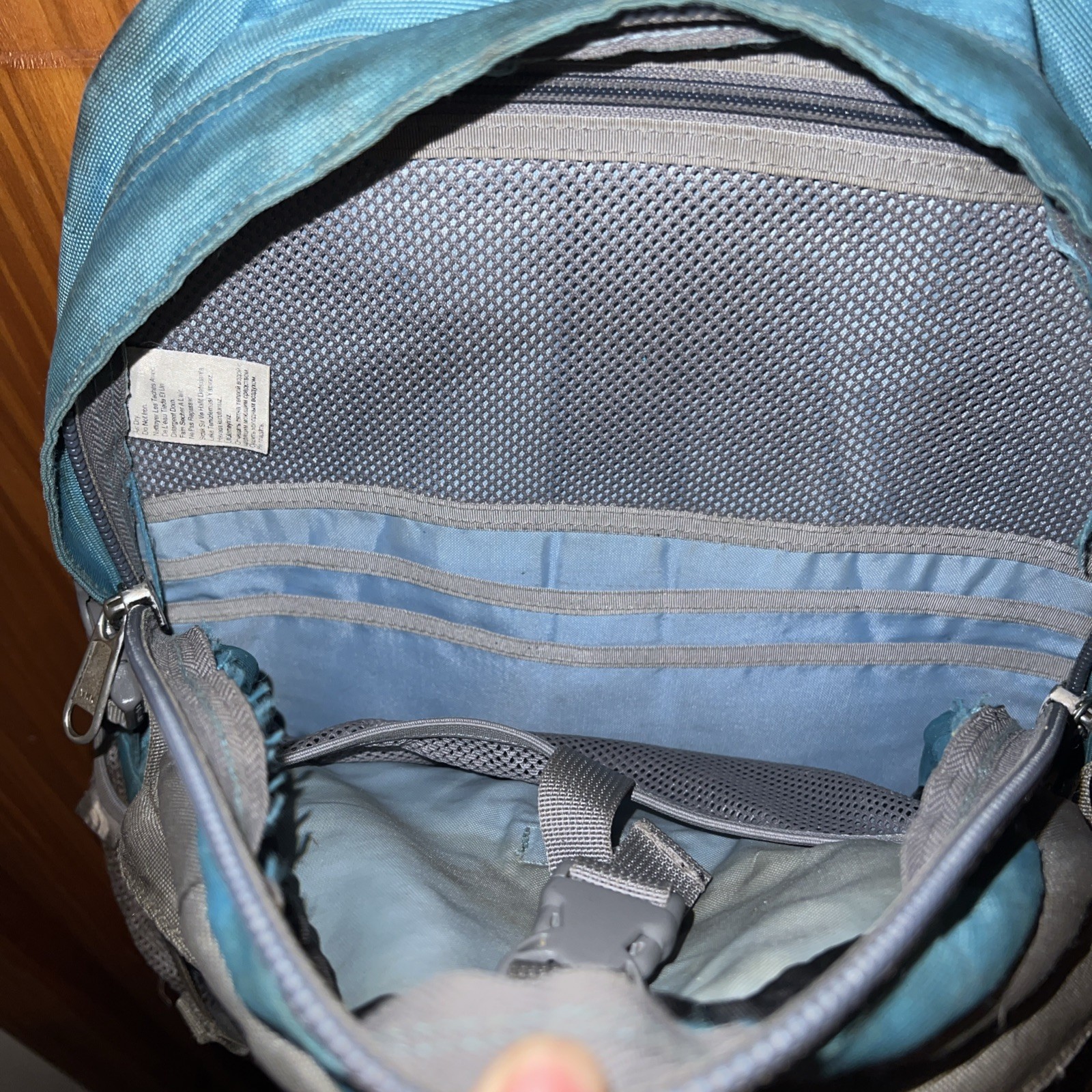 The North Face Original Isabella Baby Blue Vintage Women’s Backpack RARE!