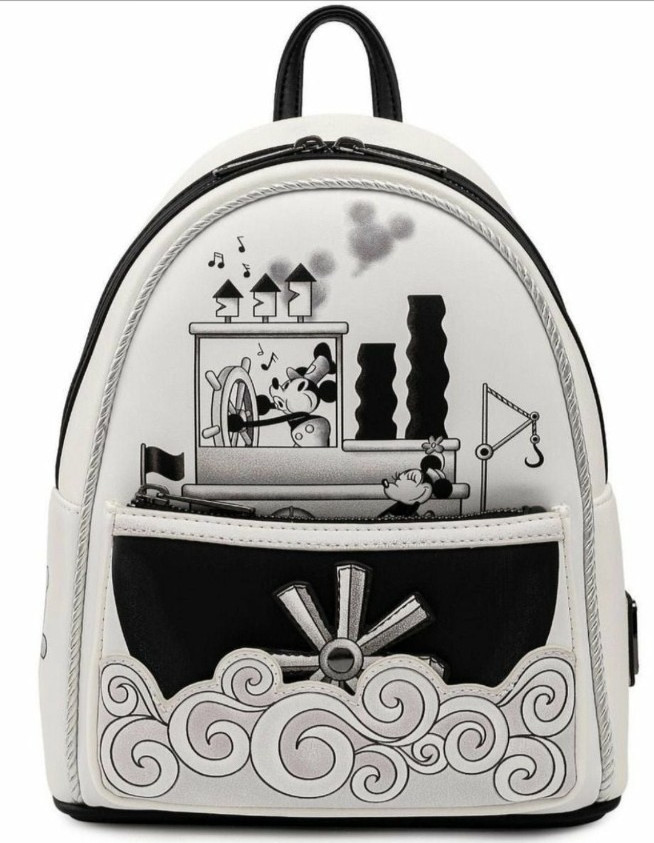 Loungefly Disney Steamboat Willie Mini Backpack