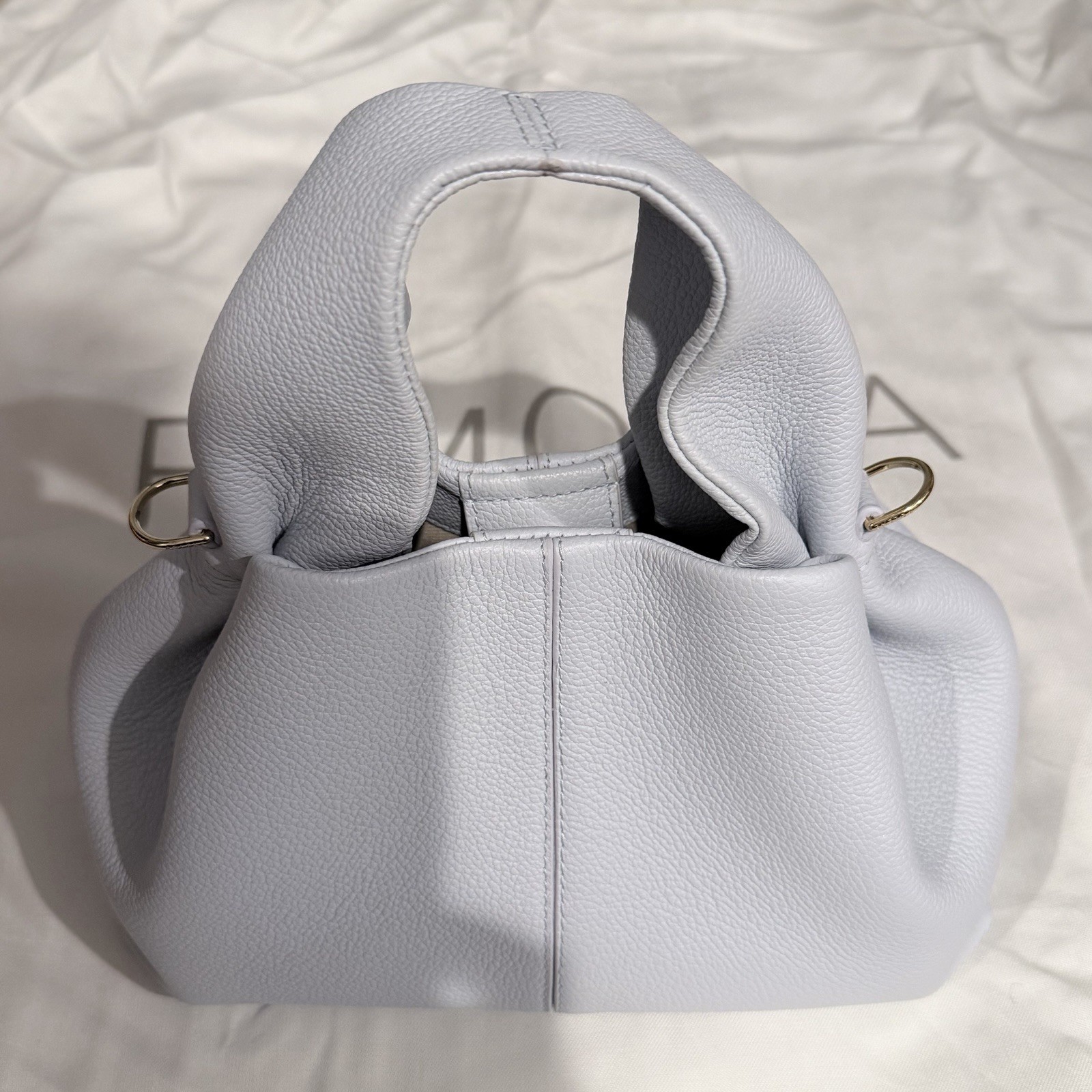 New Polene Numéro Neuf Mini Glacier/ Light Blue Bag Crossbody
