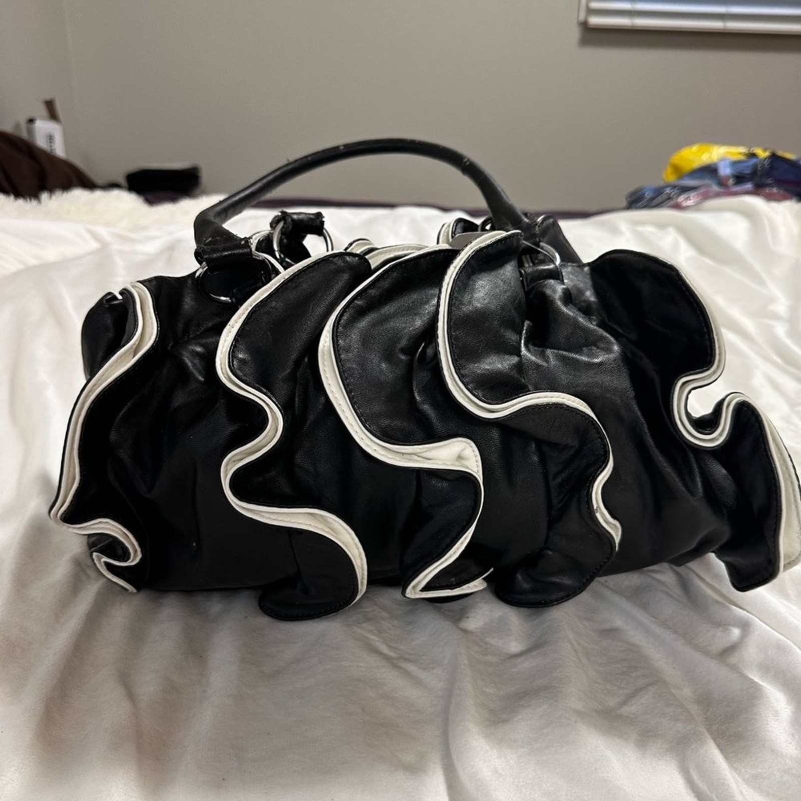 Rouged handbag