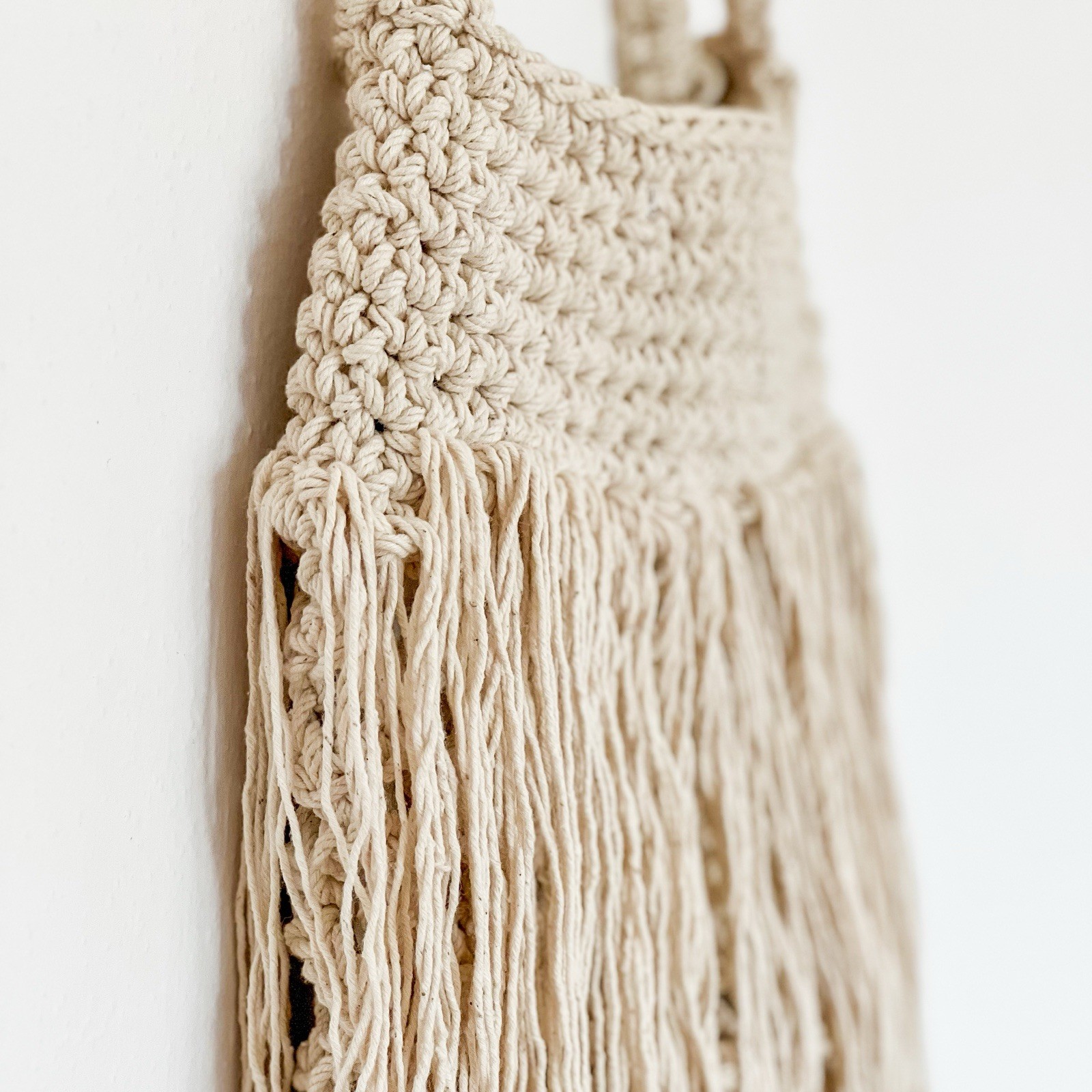 Kaktusmaffian Crochet Purse Fringe Handbag Festival Bag New With Tags