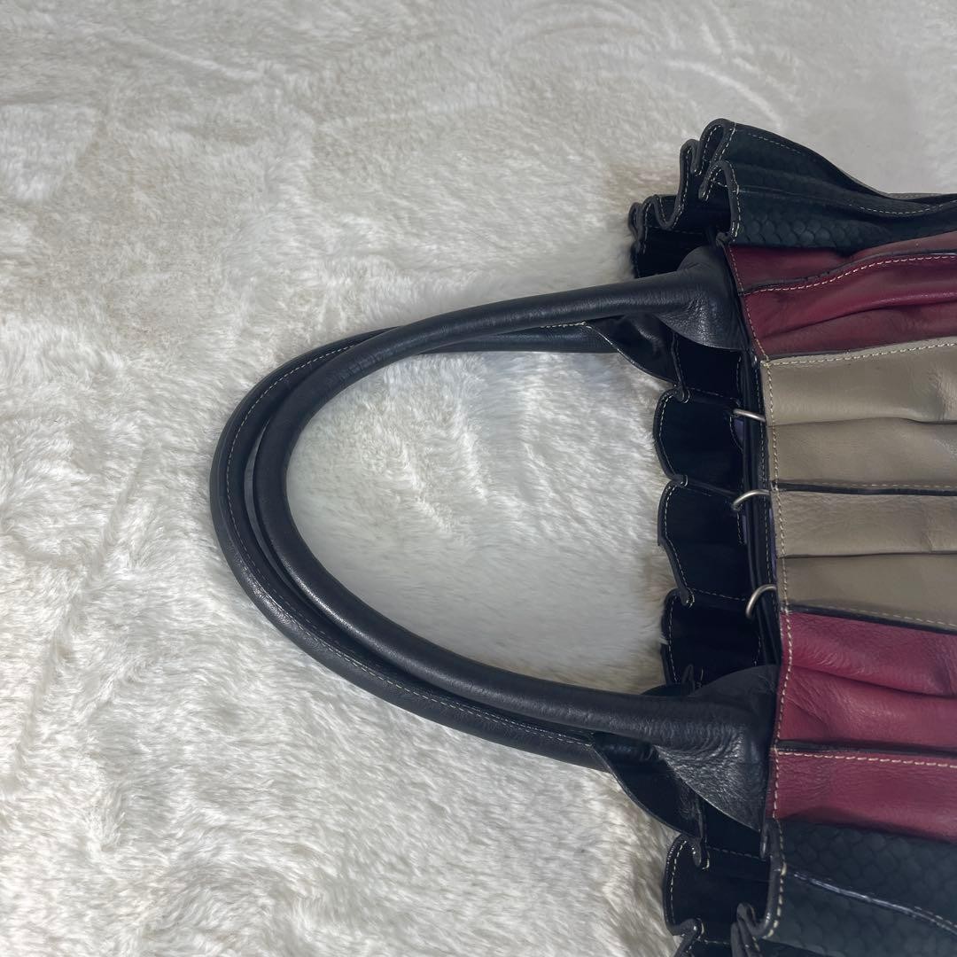 LUPO Tote Bag 45cm Height 26cm Width 6cm Multicolor