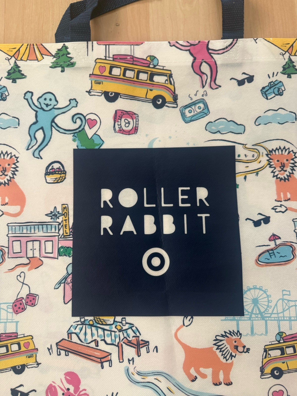 Roller Rabbit x Target Exclusive Shopping Bag IN HAND 3/7/2026