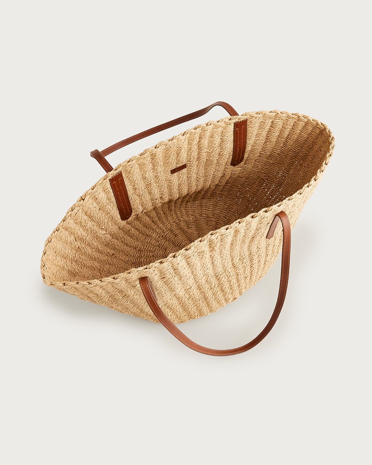 NWT J.Crew Como Woven Straw Tote