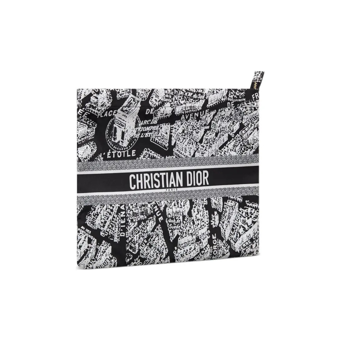 DIOR Dior DiorTravel City Motif Logo Technical fabric Clutch Women’s 8.4×10.8 in