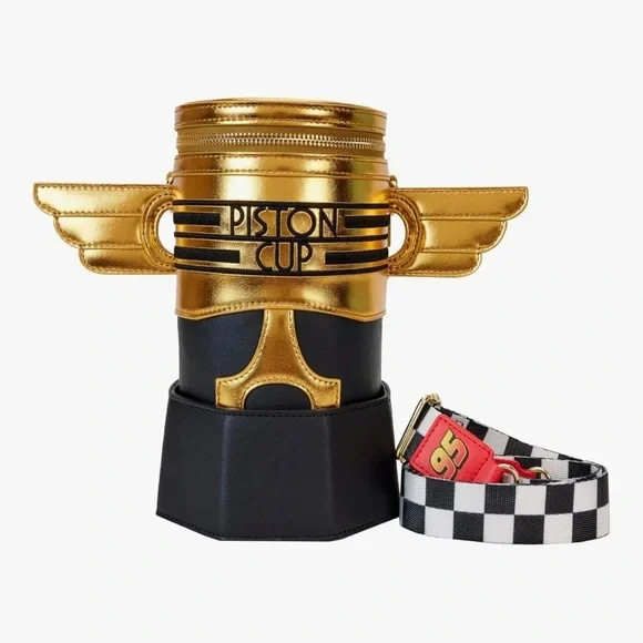 Loungefly Disney Pixar Cars Piston Cup Crossbody Bag, Exclusive