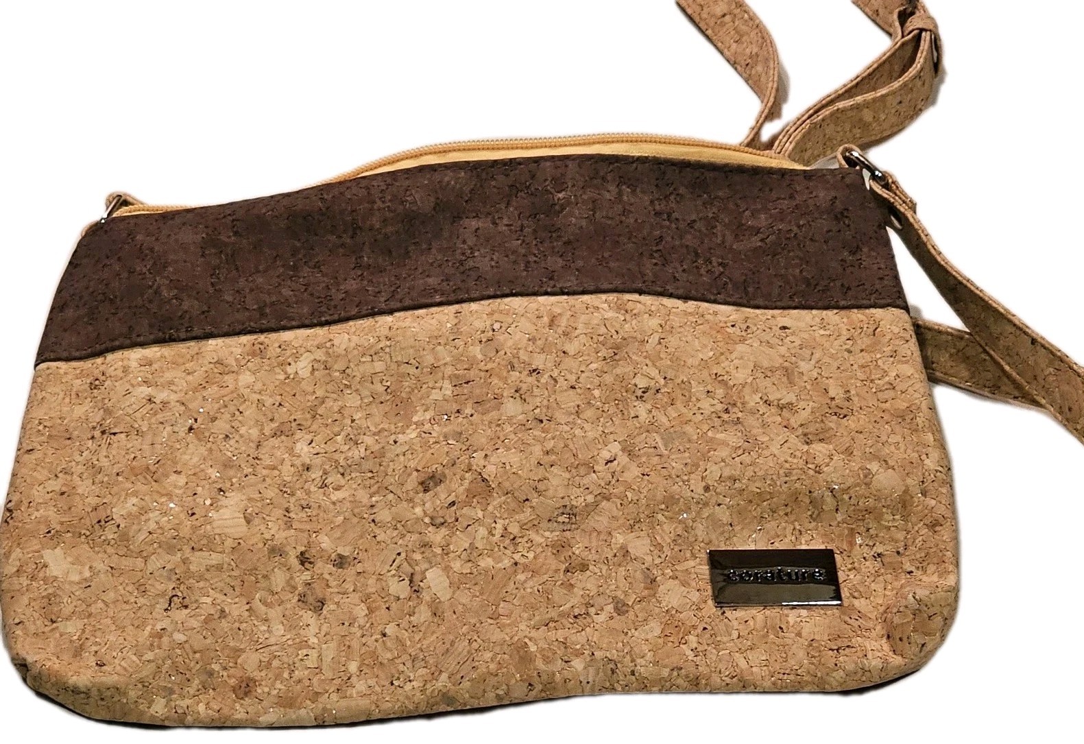 Natural Cork Shoulder Bag Purse