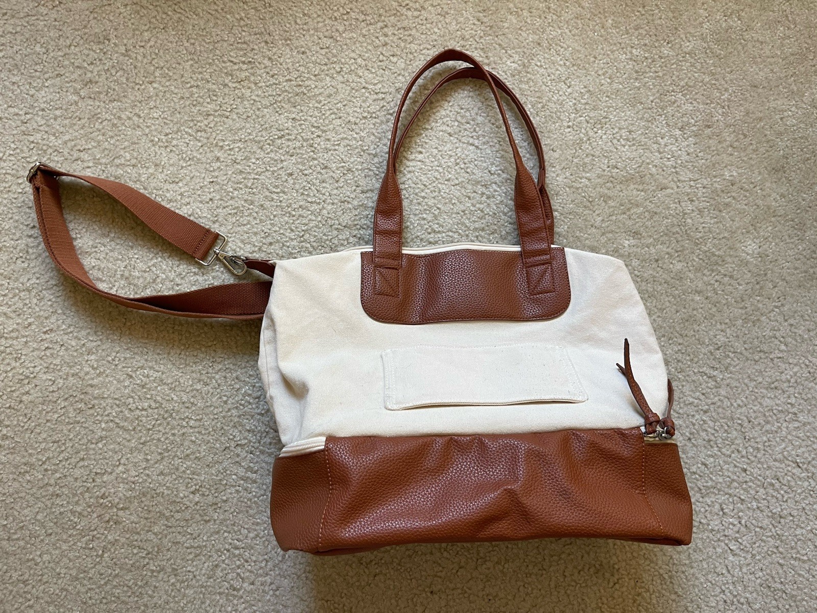 Graf Lantz Carry-On Travel Weekender 17″ Made for Alltrue Canvas + Vegan Leather