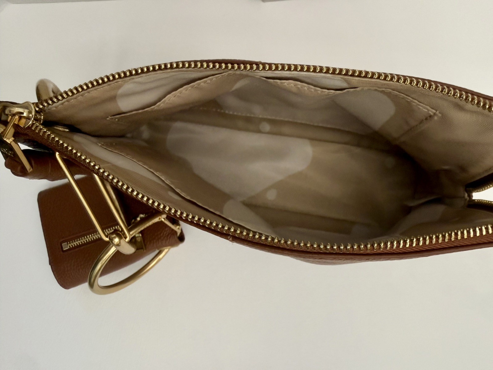 Alf the Label Carabiner Capsule Set Medium Pecan Leather Pouch + Elsie Wallet