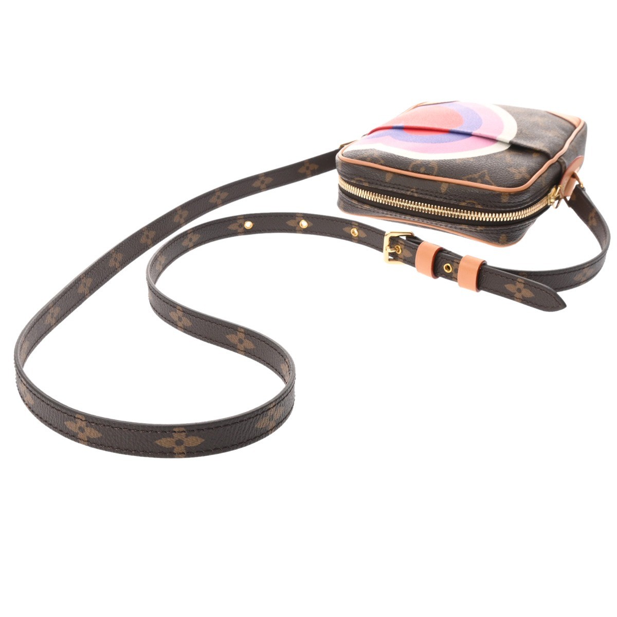 LOUIS VUITTON Panam Set Monogram Game On M57450 Monogram canvas Brown Women …