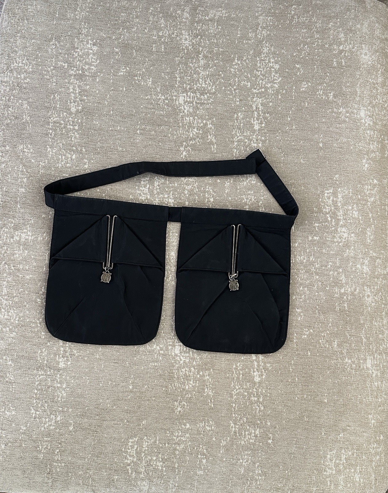 Vntage Jean Paul Gaultier (JPG) Nylon Utility Belt Pockets Bag