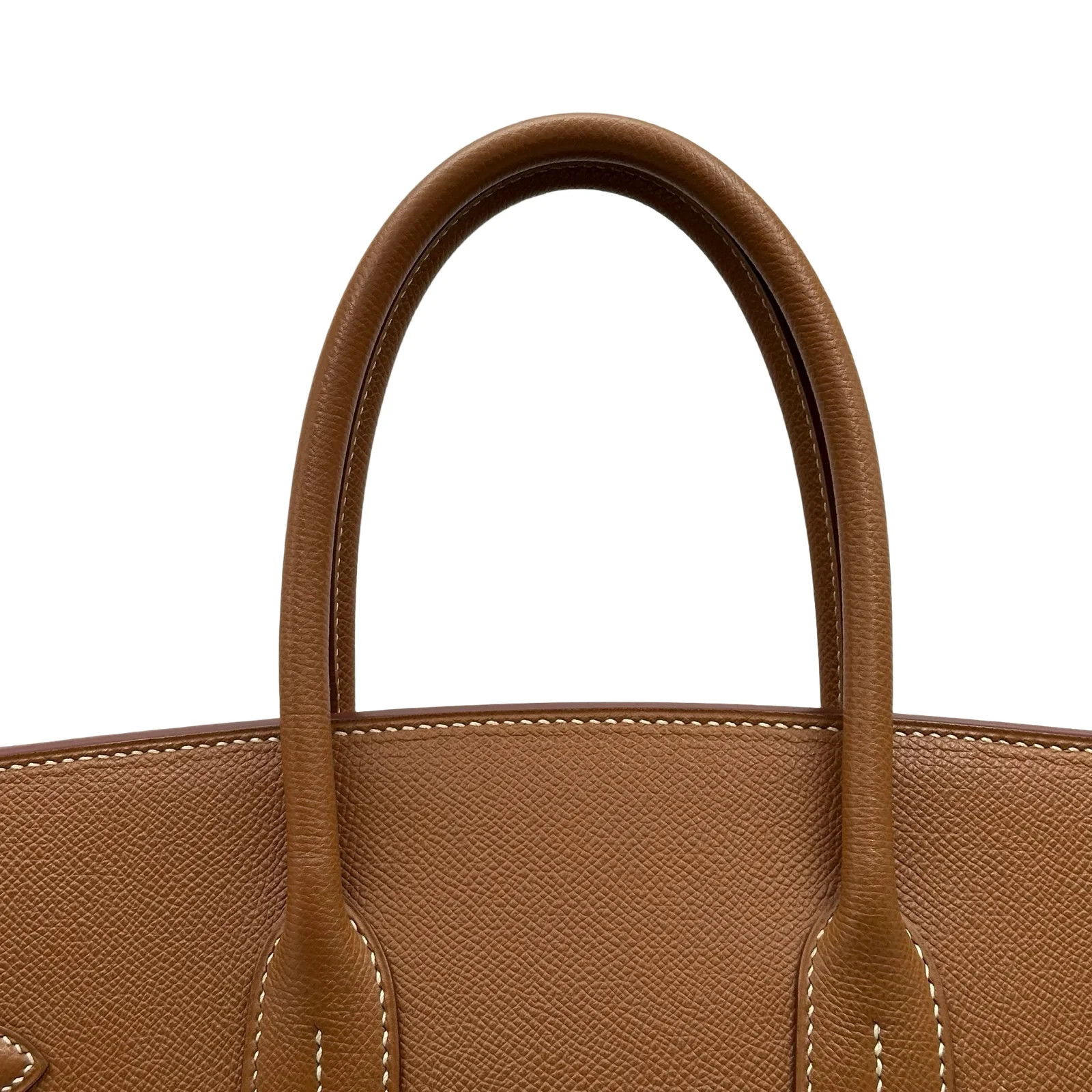 HERMES Birkin 35 Gold Epsom Leather Handbag #OKB400