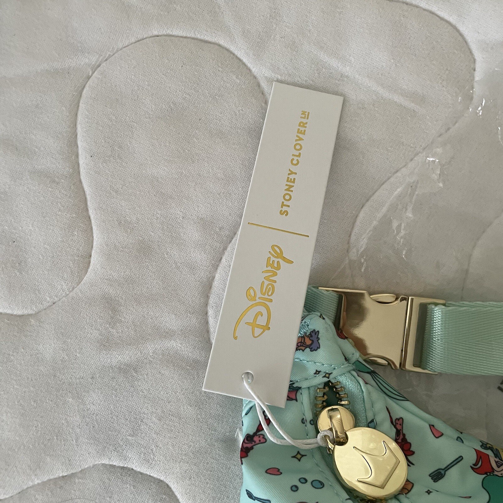NEW Stoney Clover Lane Disney Princess Fanny Pack Ariel Making Waves