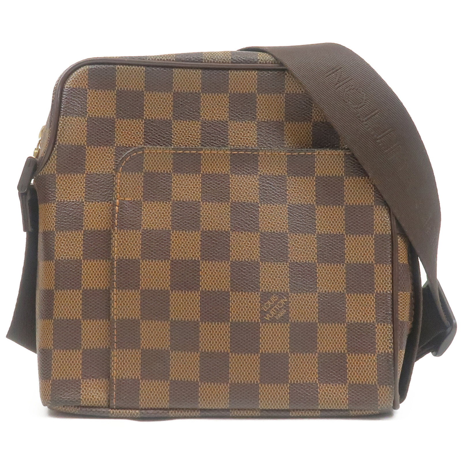 Louis Vuitton Damier Olav PM Cross Body Shoulder Bag N41442 Auth Used