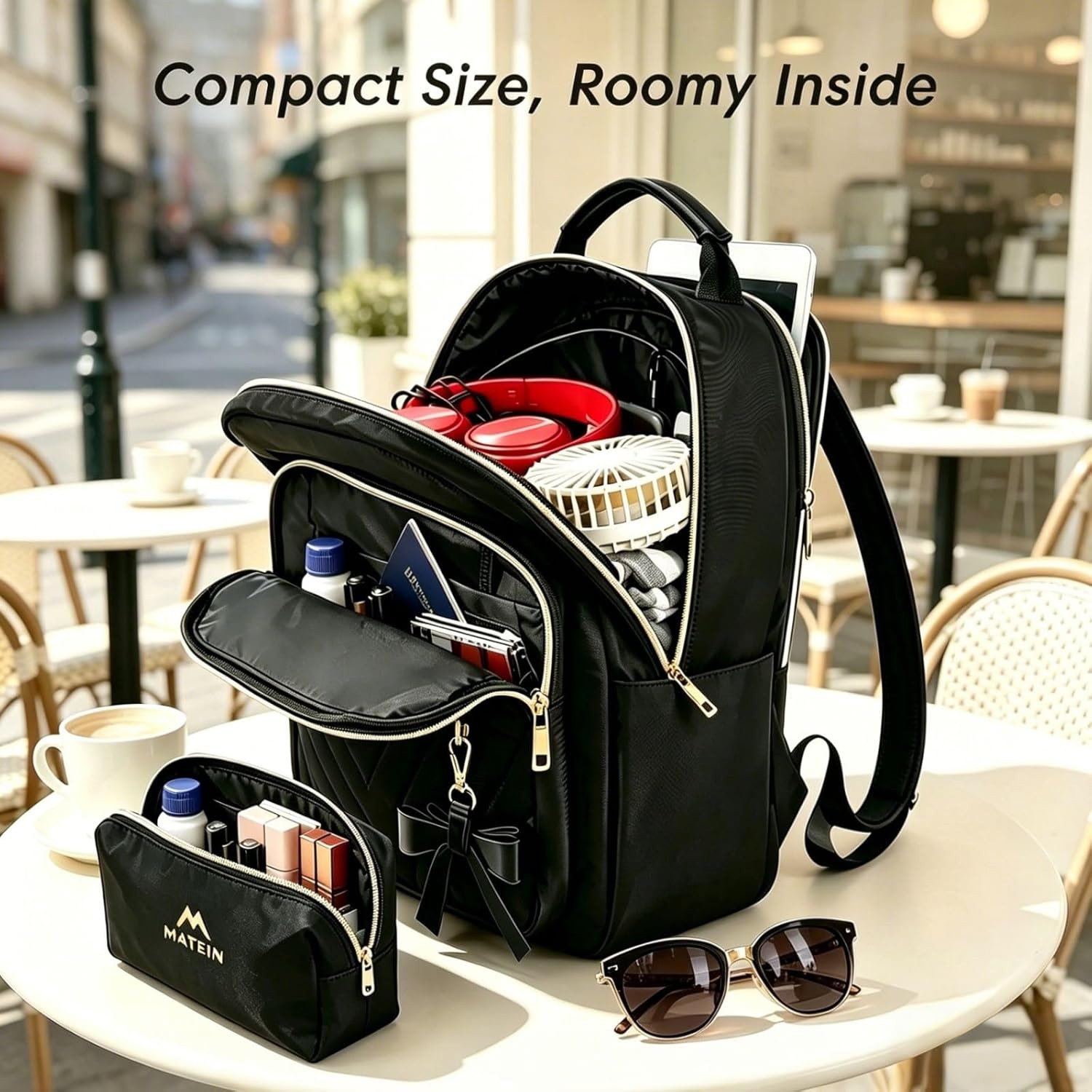Mini Backpack for Women, Waterproof Stylish Daypack Purse Shoulder Bag, Lightwei