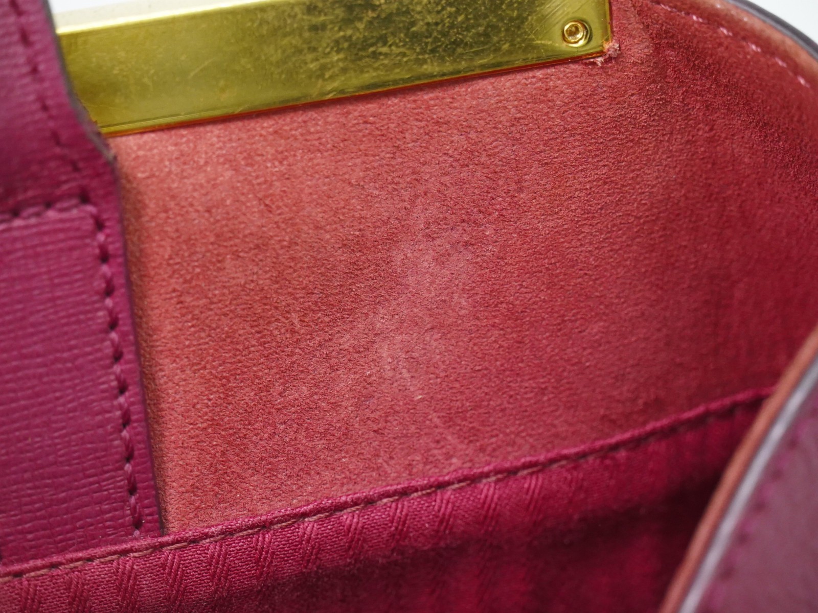 FENDI 2Jours 8BH250 Leather 2way Shoulder Tote Handbag Pink Gold