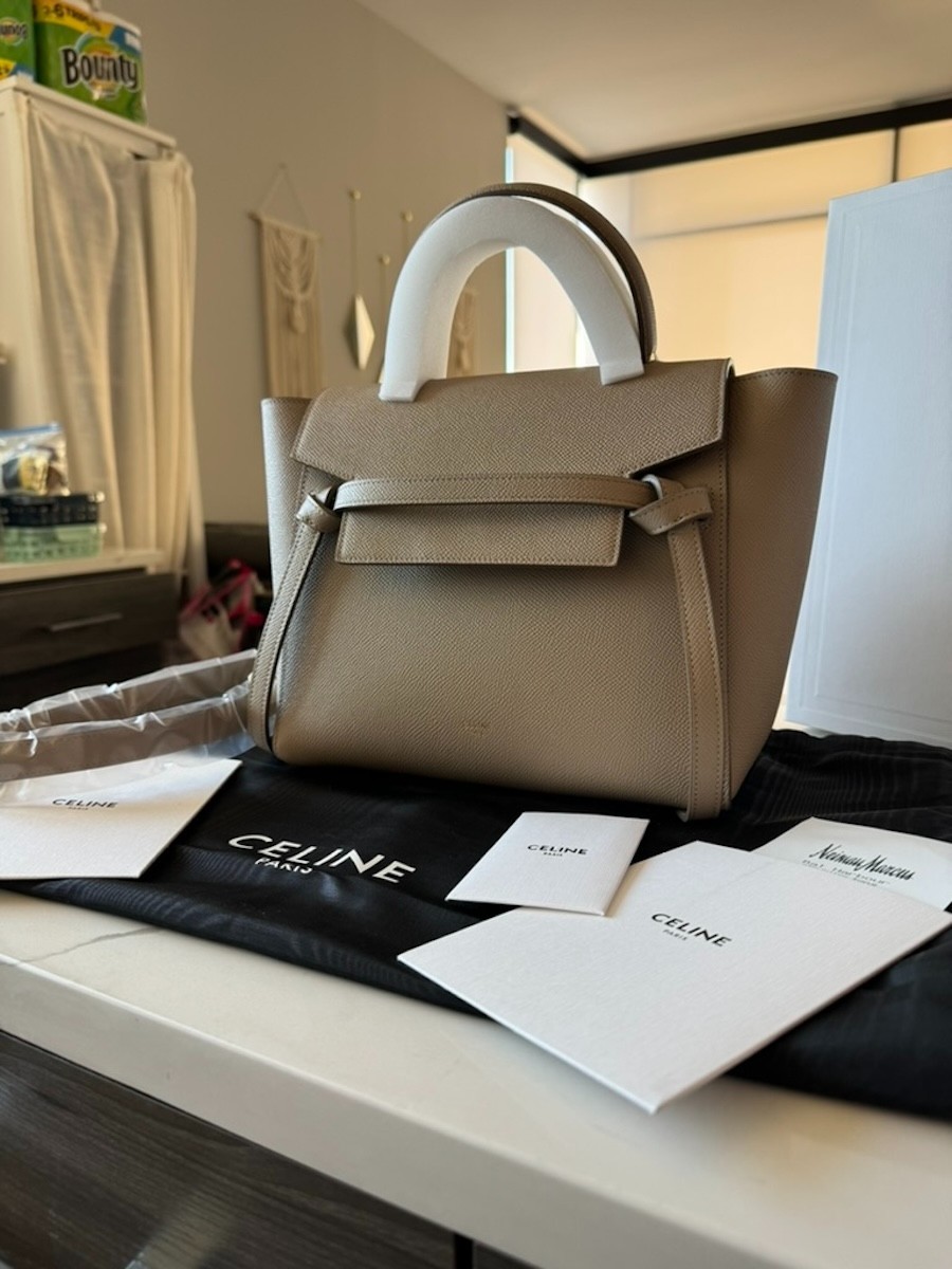Brand new with tags and receipt, Celine belt bag micro