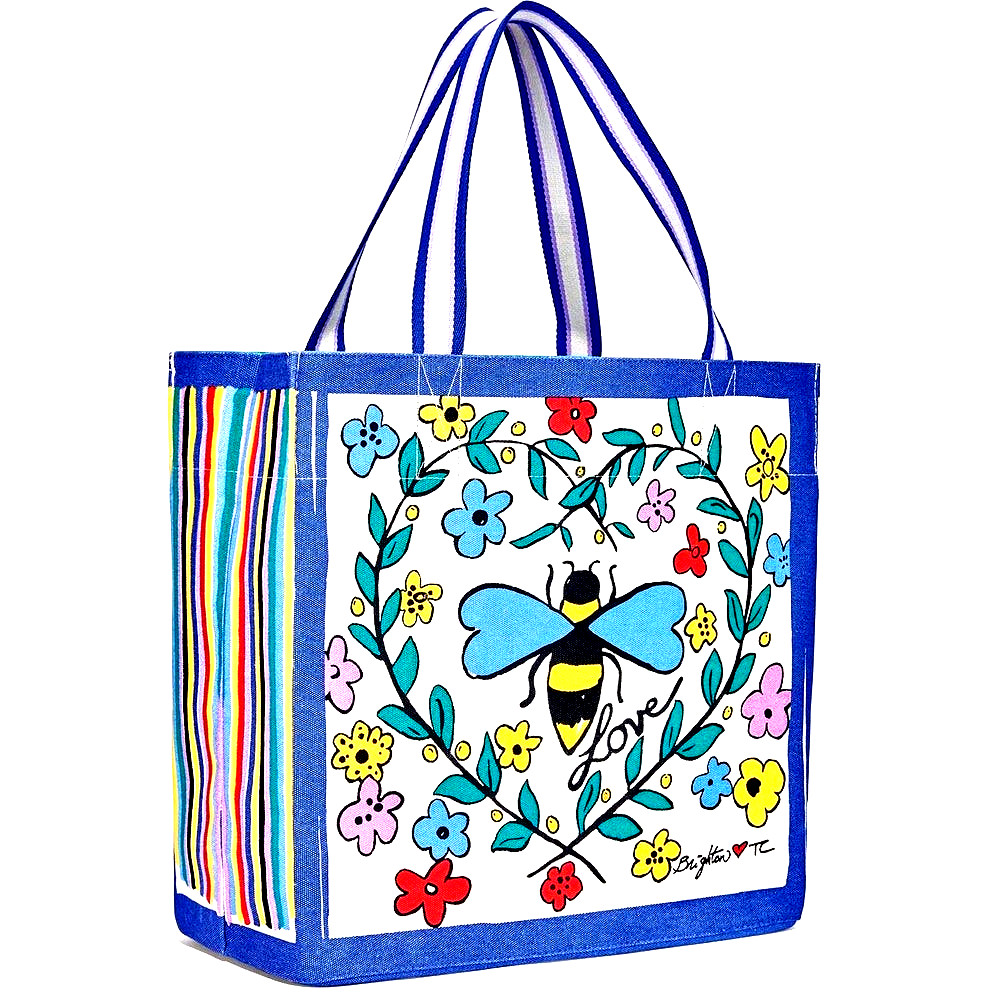 Brighton You Warm My Heart Tote In Original Packaging NWTag $150