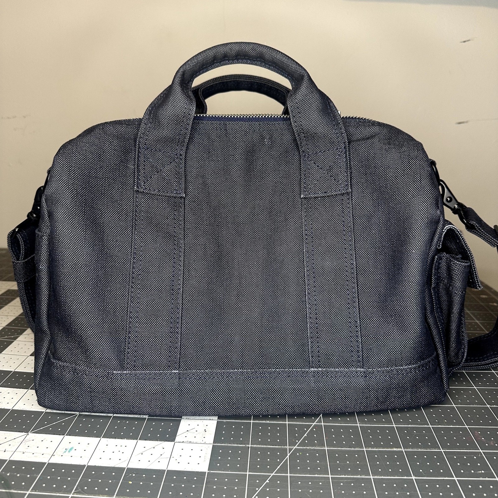 Porter Yoshida & Co Navy Canvas Handbag