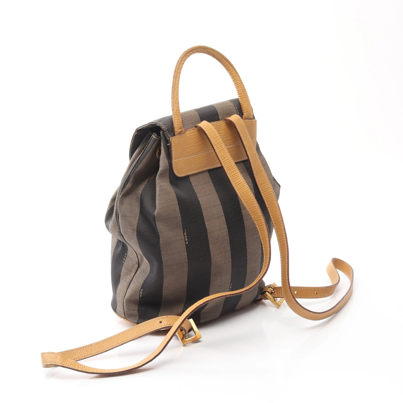 Fendi Backpack Black Leather #RCB3270