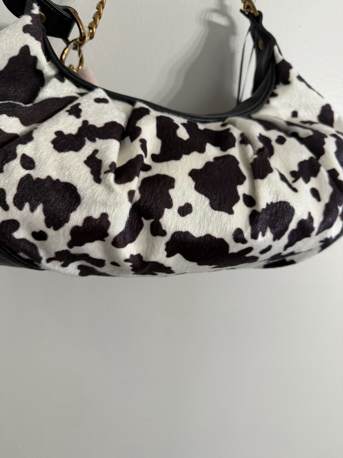 Juicy Couture Romance Cow Print Hobo Bag