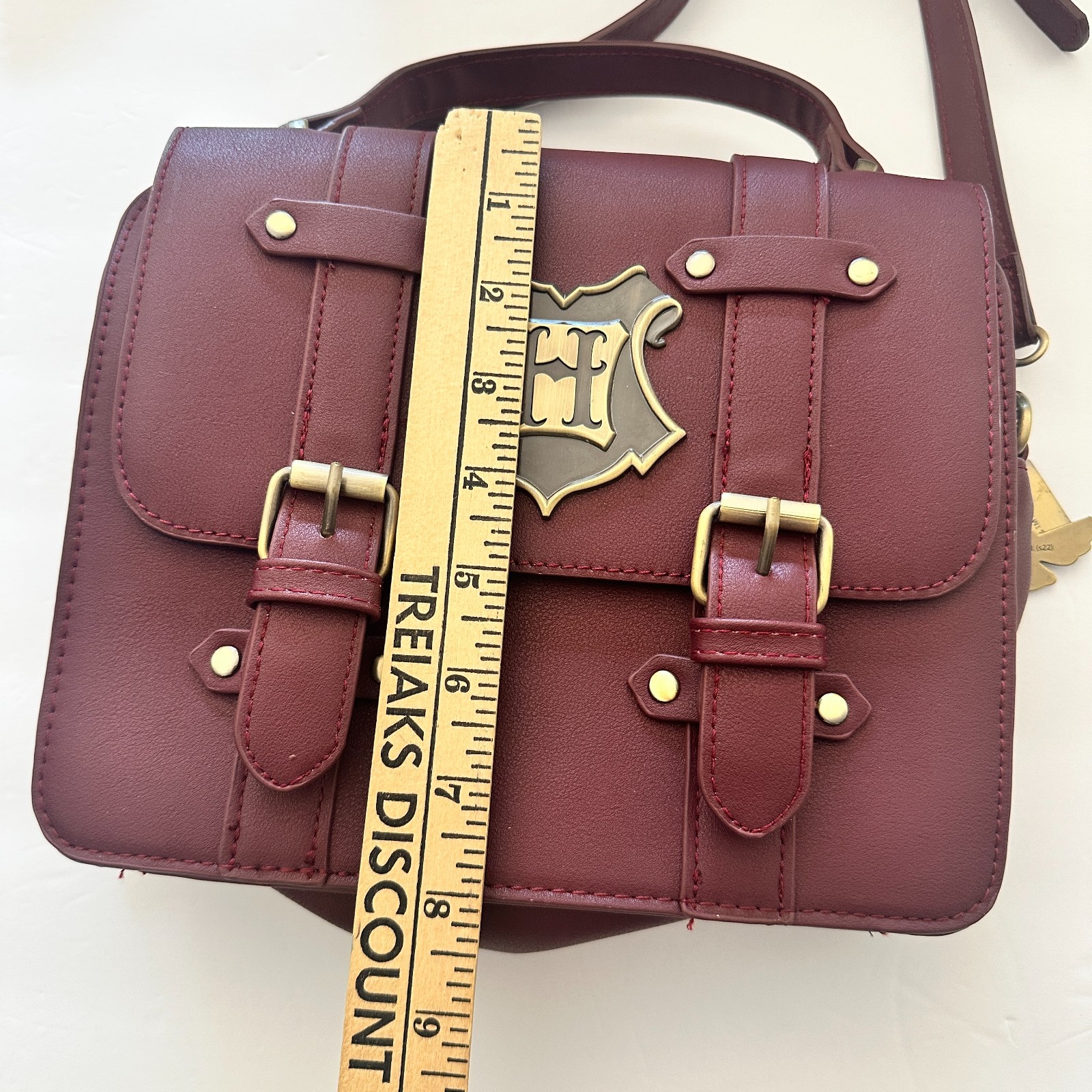 Harry Potter Bioworld Hogwarts Cross Body Satchel Hand Bag Purse