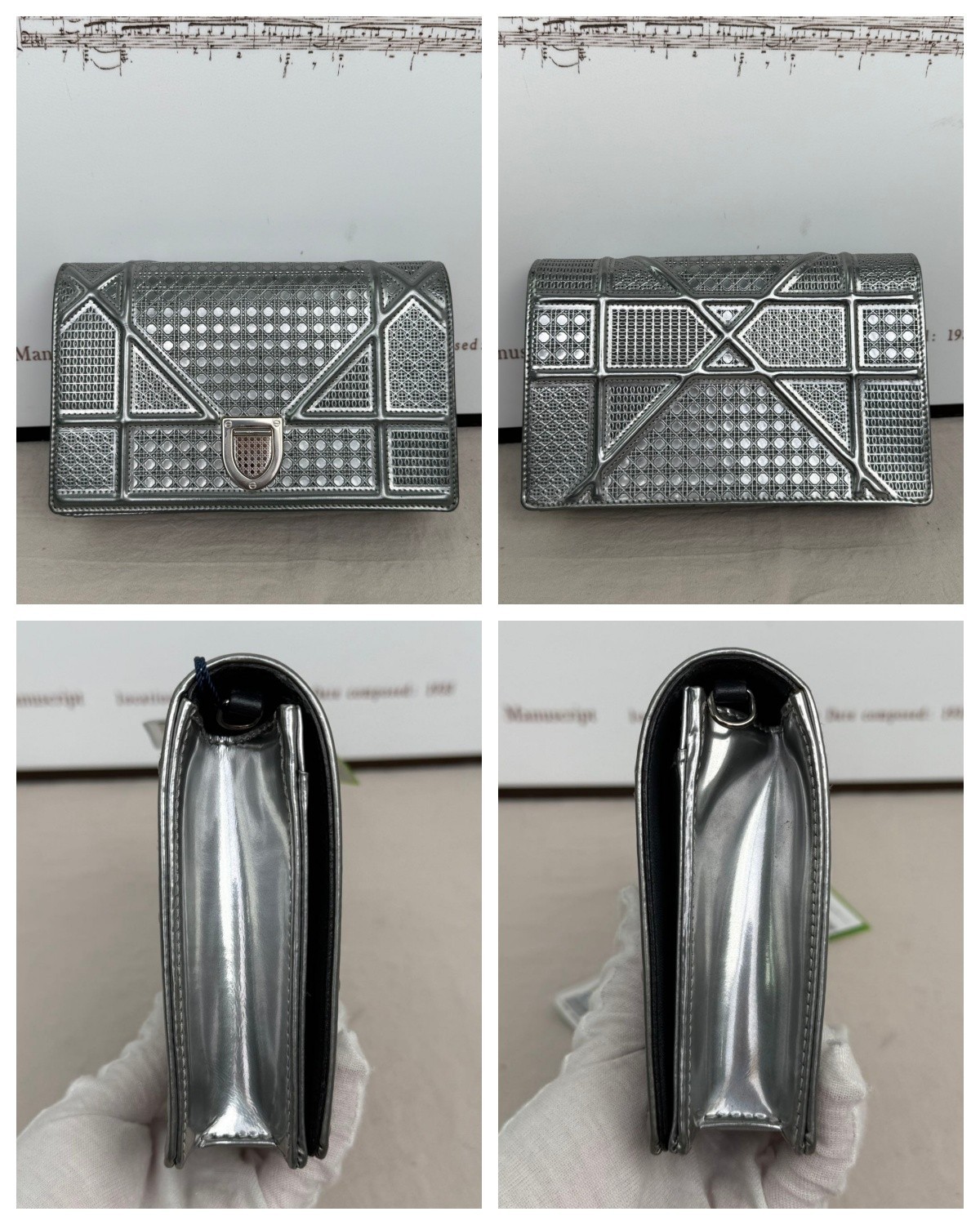 DIOR Diorama Shield Bag WOC Crossbody Bag
