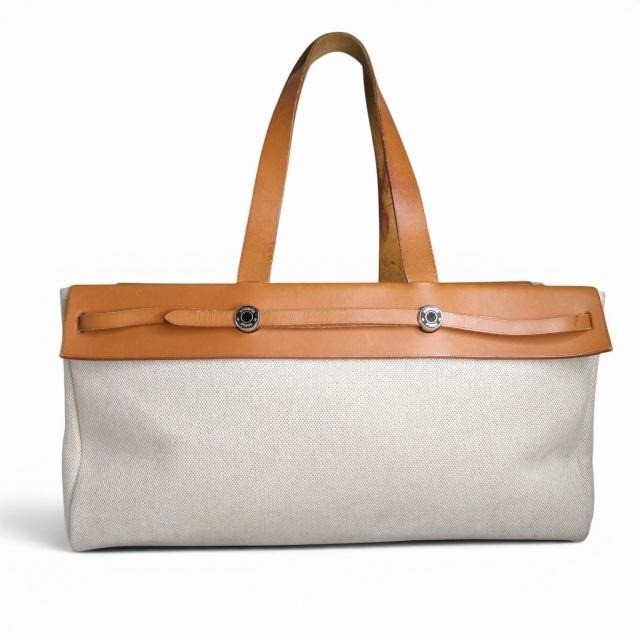 Hermes Herbag Cabas GM Tote Bag, excellent condition, □F stamp, with spare…