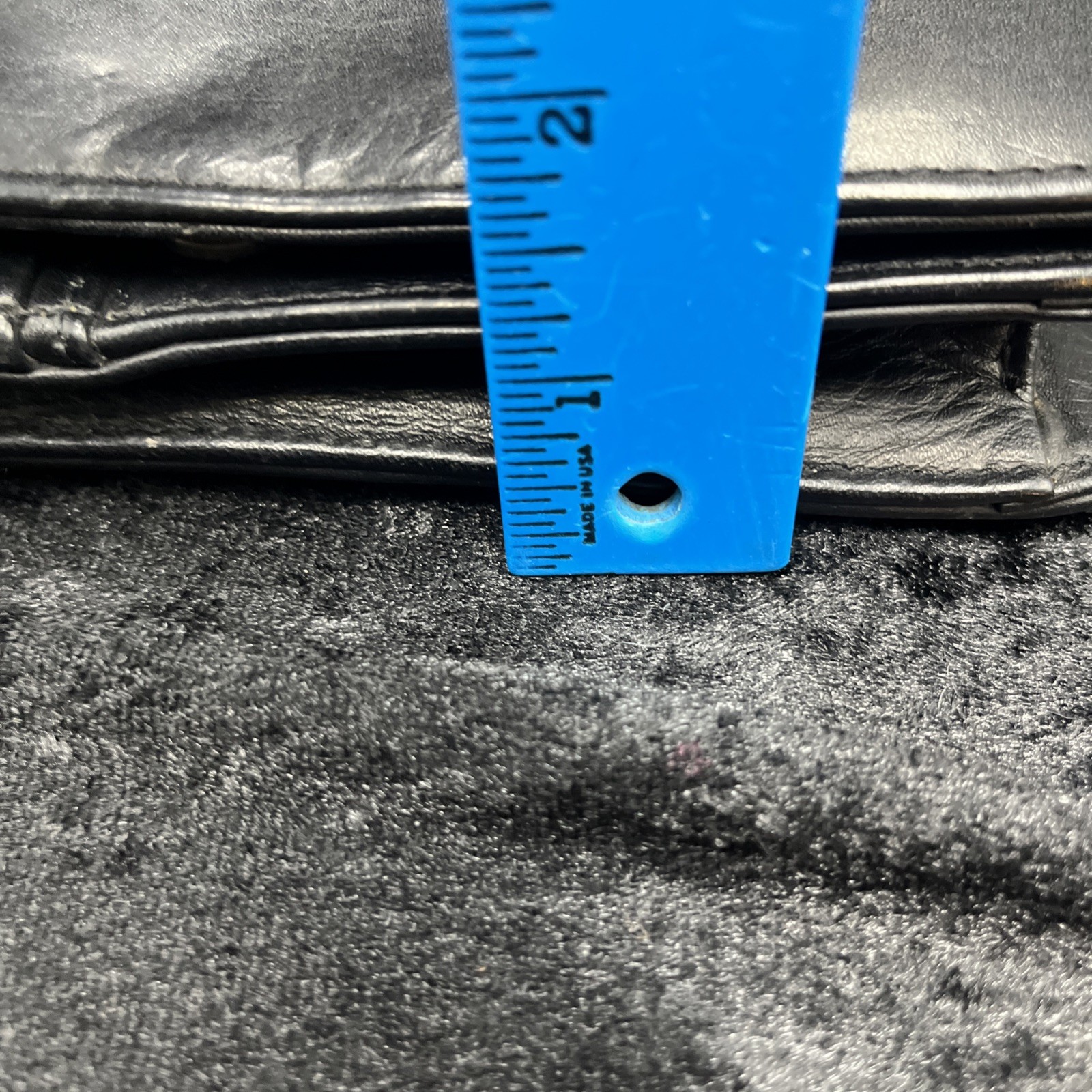 Butter Soft Leather Convertible Crossbody Clutch Demi Vtg Basic W Mirror Unique