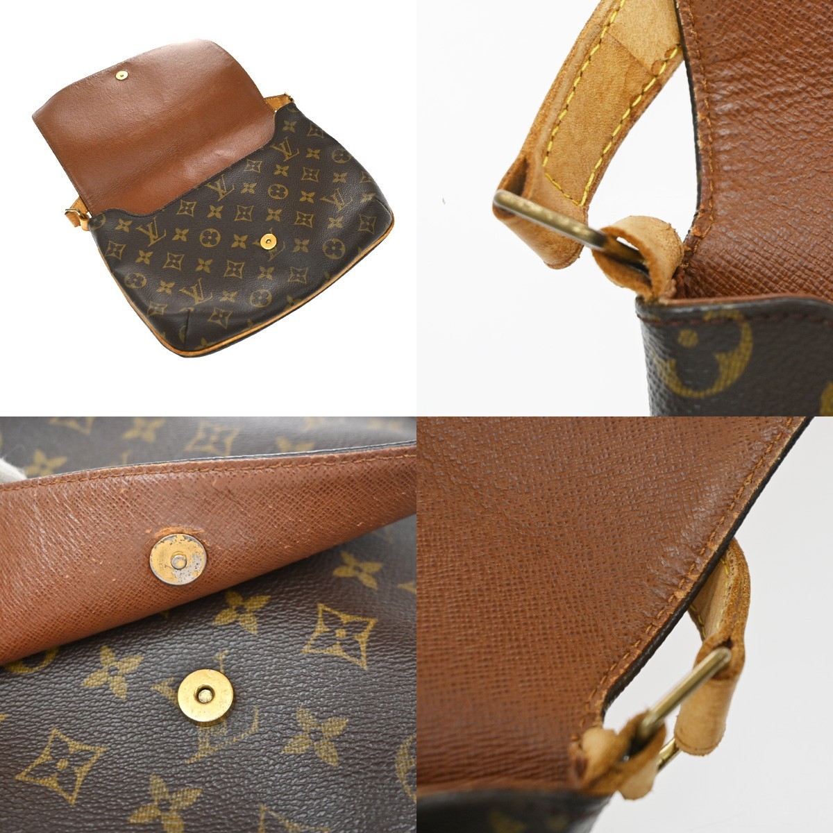 LOUIS VUITTON Musette Tango Long Shoulder Bag Monogram Leather BN M51388 35KD479