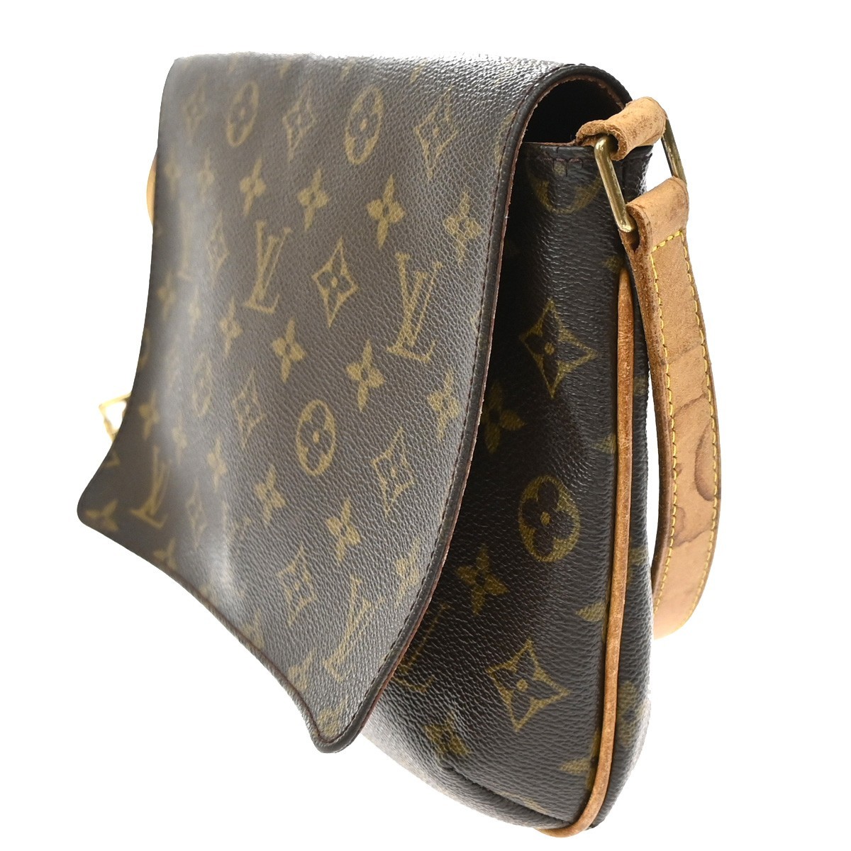 LOUIS VUITTON Musette Tango Long Shoulder Bag Monogram Leather BN M51388 35KD479