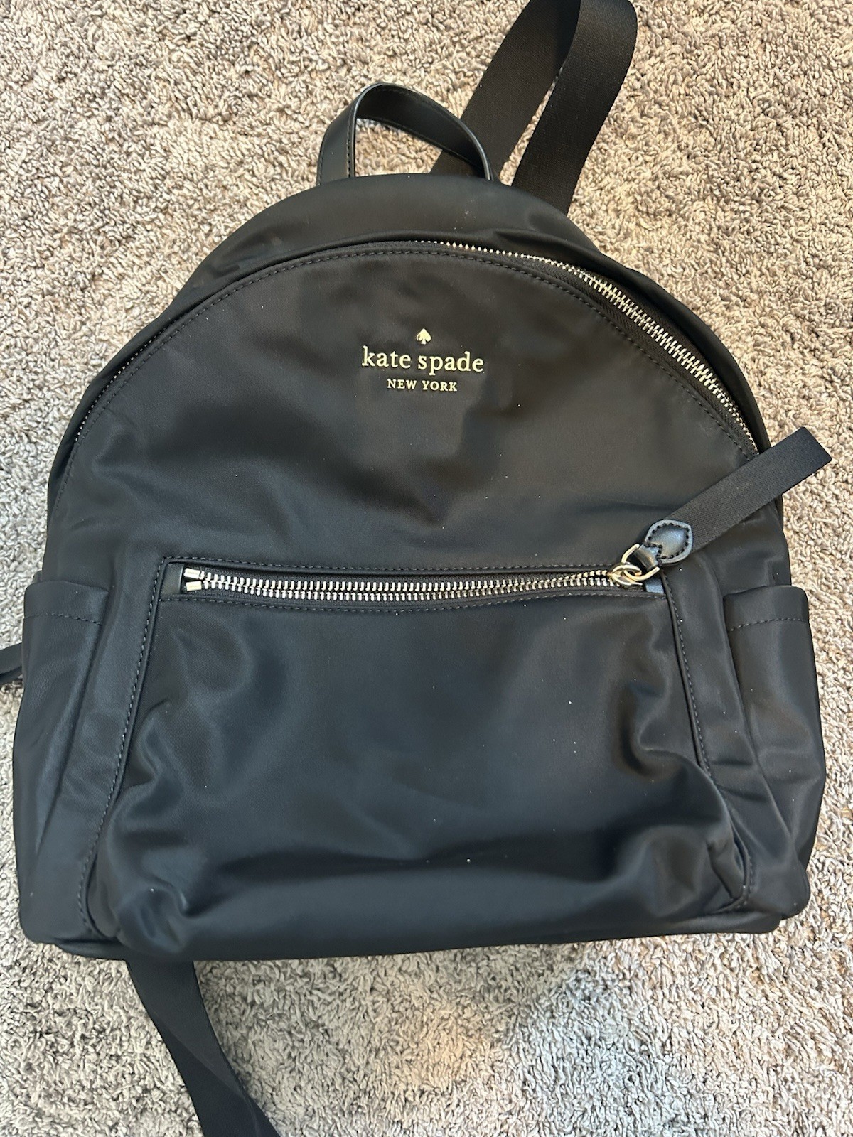 Kate Spade New York Backpack, Black – Nylon – Small/Medium Size
