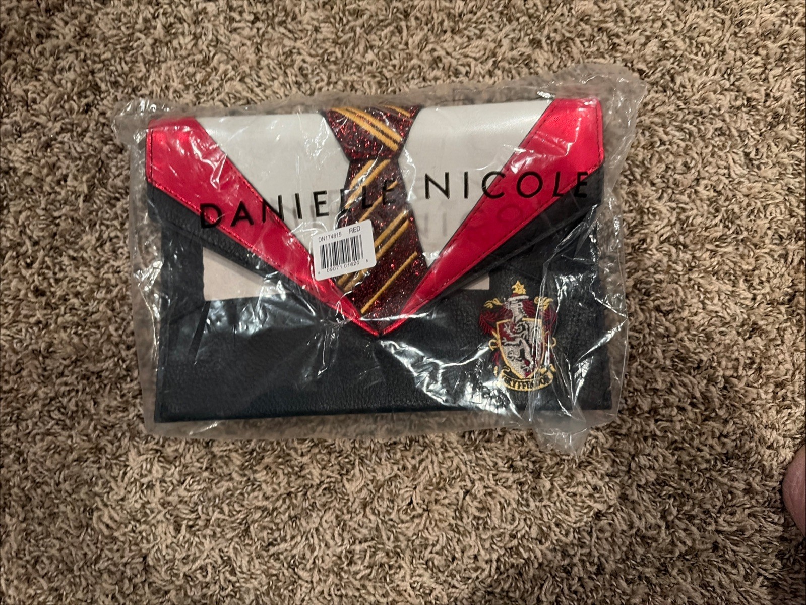 NWT Danielle Nicole x Harry Potter Gryffindor Uniform Clutch Bag Purse New