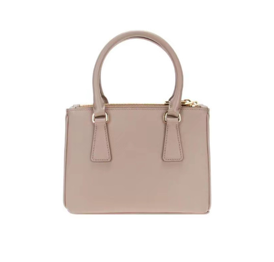 PRADA Galleria Saffiano leather handbag Mini Women’s Brown 7.9*3.7*5.7 in