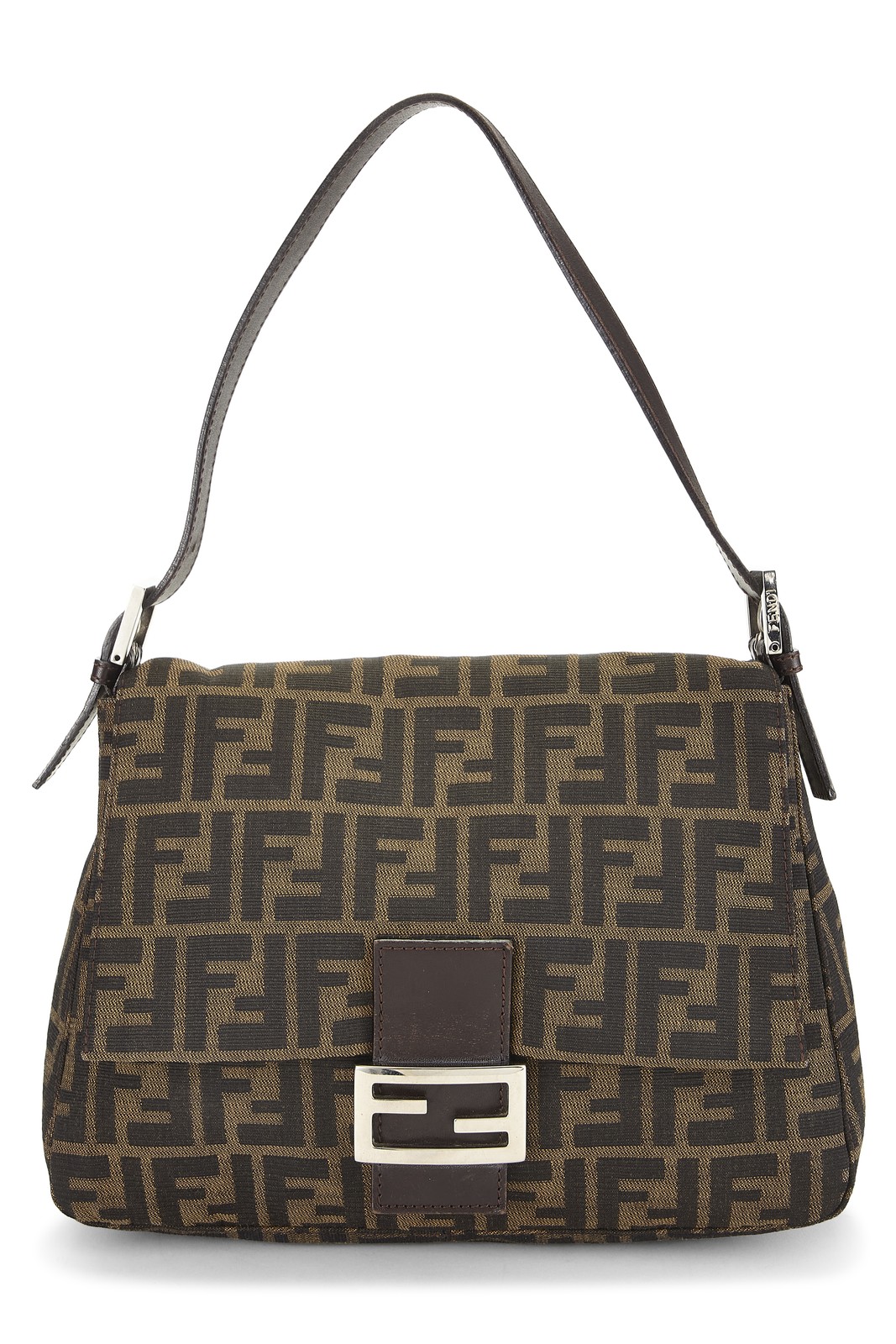 Fendi Brown Zucca Canvas Mama – WGACA