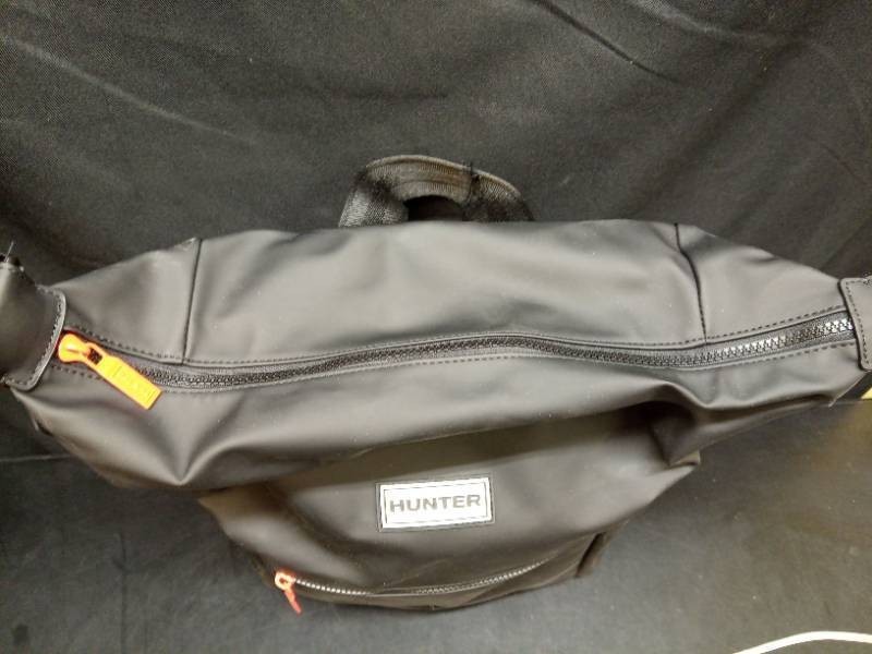 Hunter Top Clip Backpack Water Resistant Black Unisex (New)