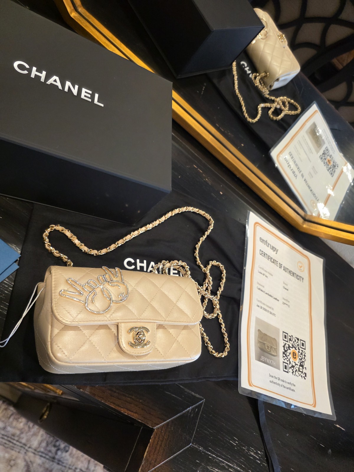 CHANEL flap BAG
