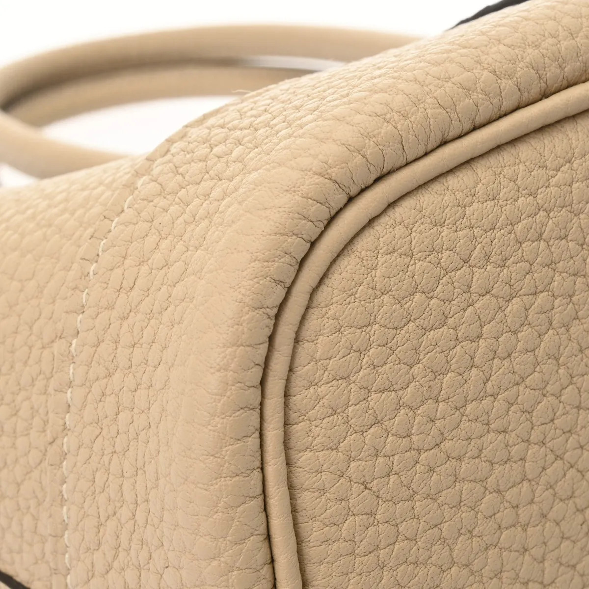 Hermes Garden Party Handbag Negonda Leather #WB4711