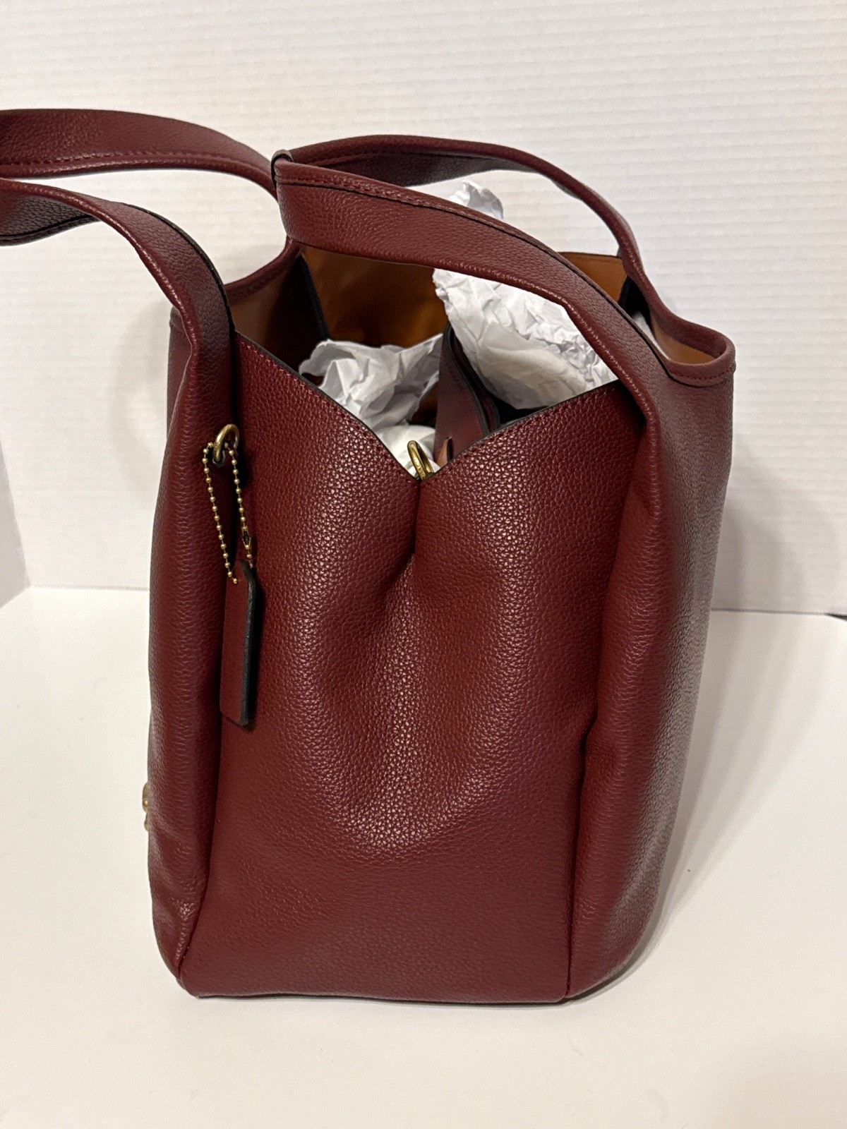 Coach Lana Shoulder Bag Pebbled Leather