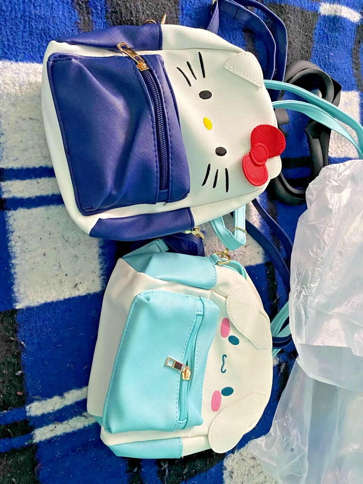 Sanrio Hello Kitty Mini Bag Multifunctional My Melody Kuromi Shoulder Bag MINISO