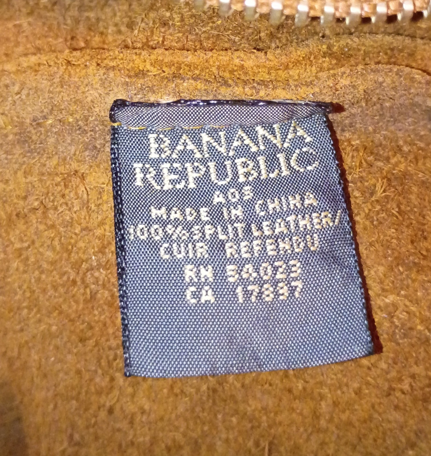 Banana Republic Brown Zip Top Flap Pocket Studded Vintage Shoulder Bag