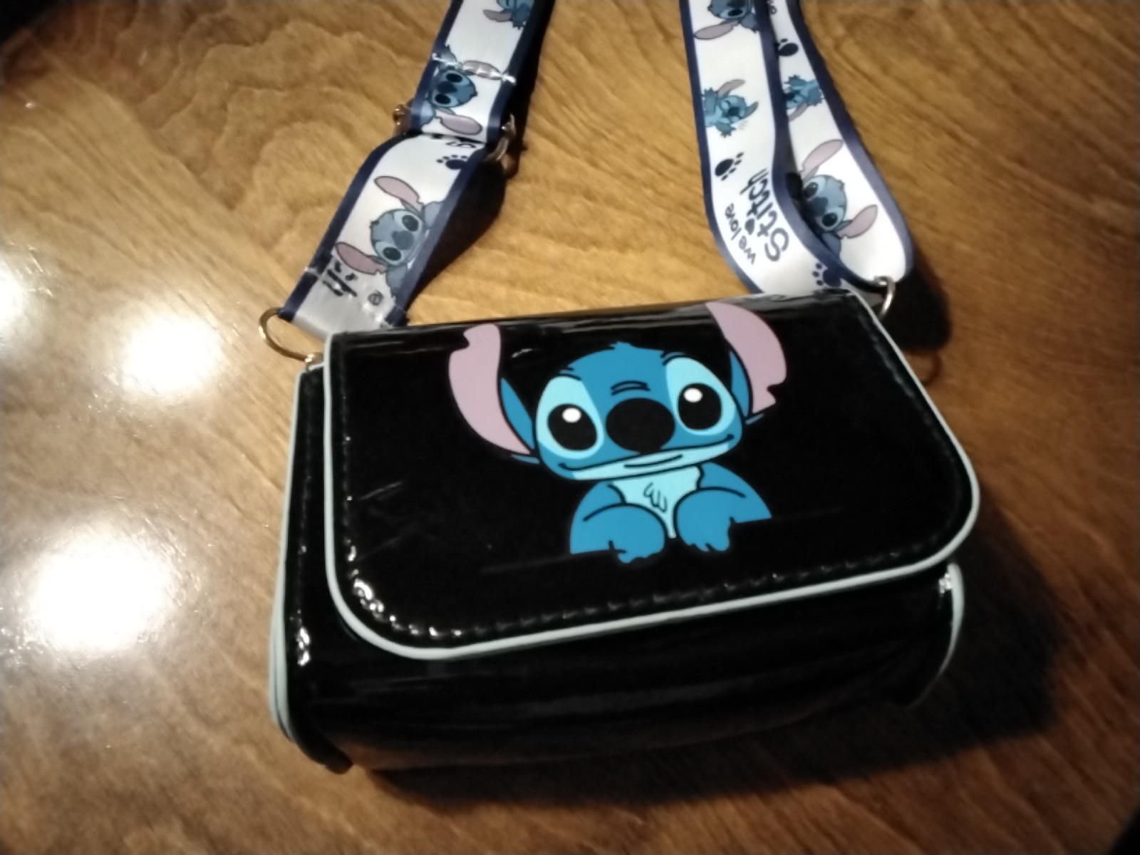 Stich Mini Crossbody Coin Purse With Adjustable Strap Cute Stocking Stuffer…