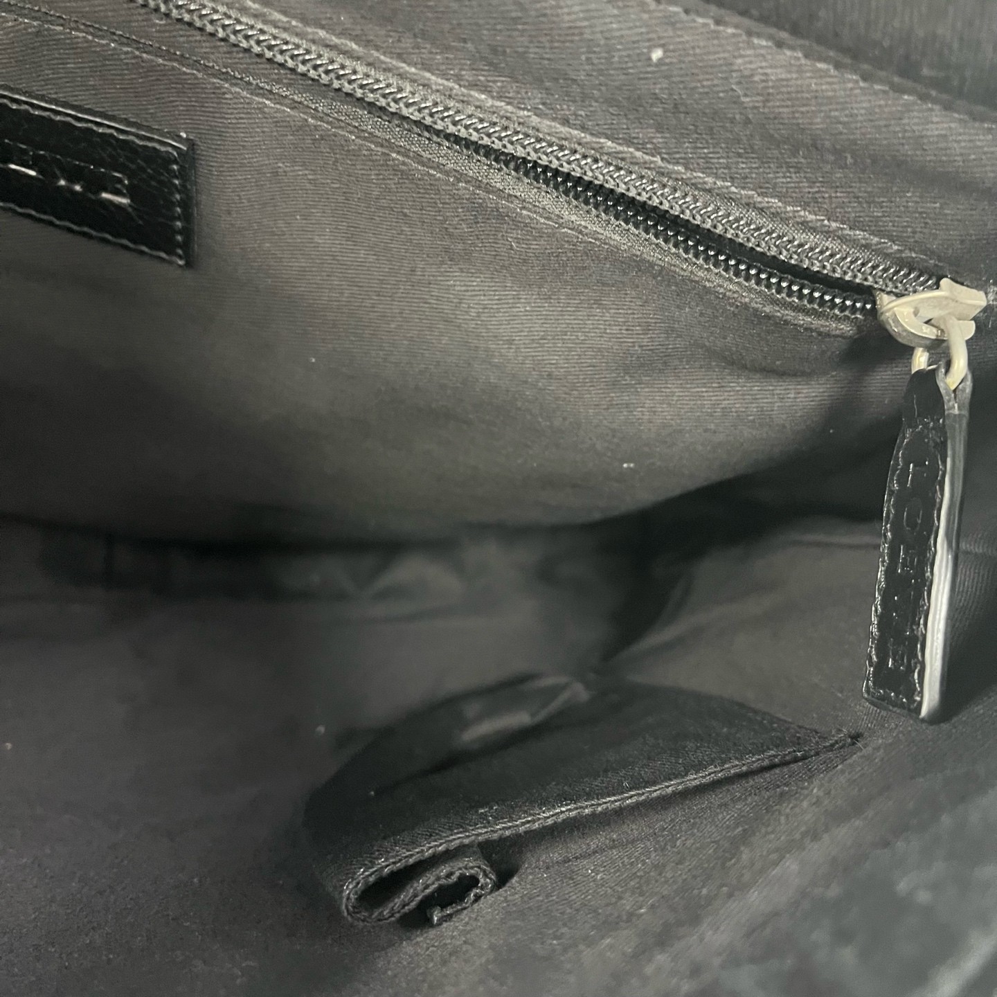 Loewe Pre-Owned Authentic Messenger Bag Black Free Tracked Shipping