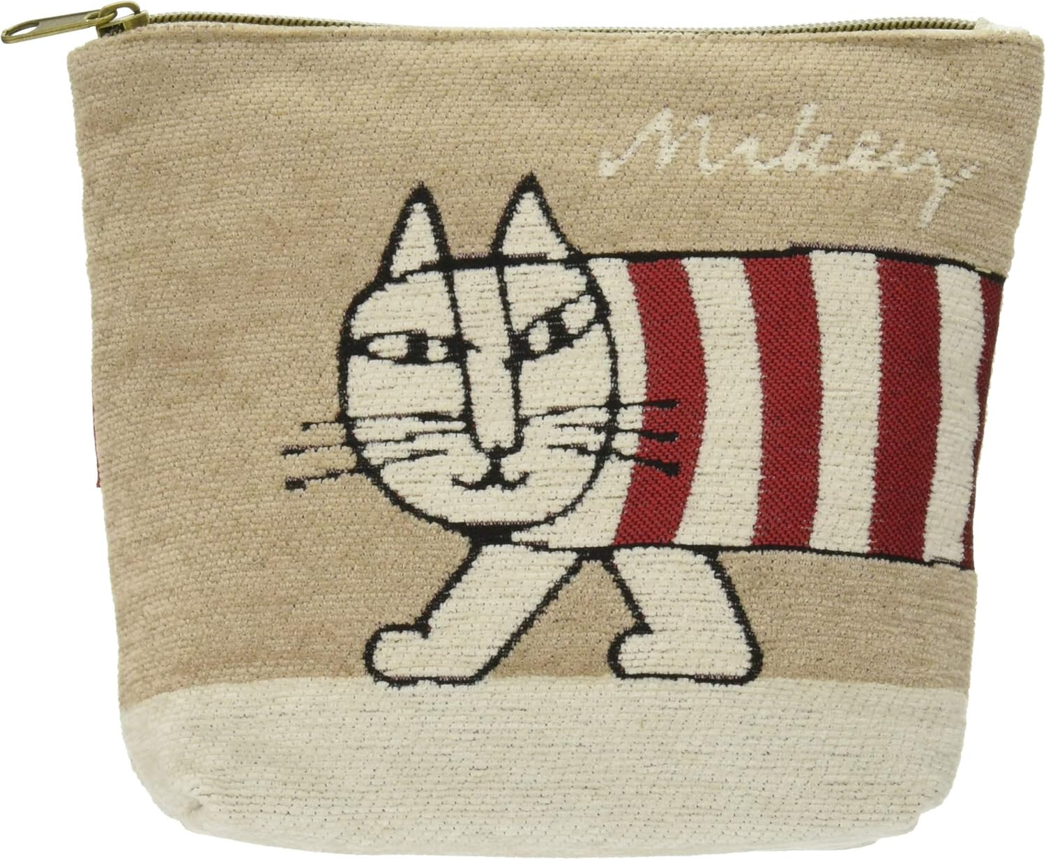 Lisa Larson Gobelin Pouch “Mikey 01” 17×21.5cm Japan Limited Original